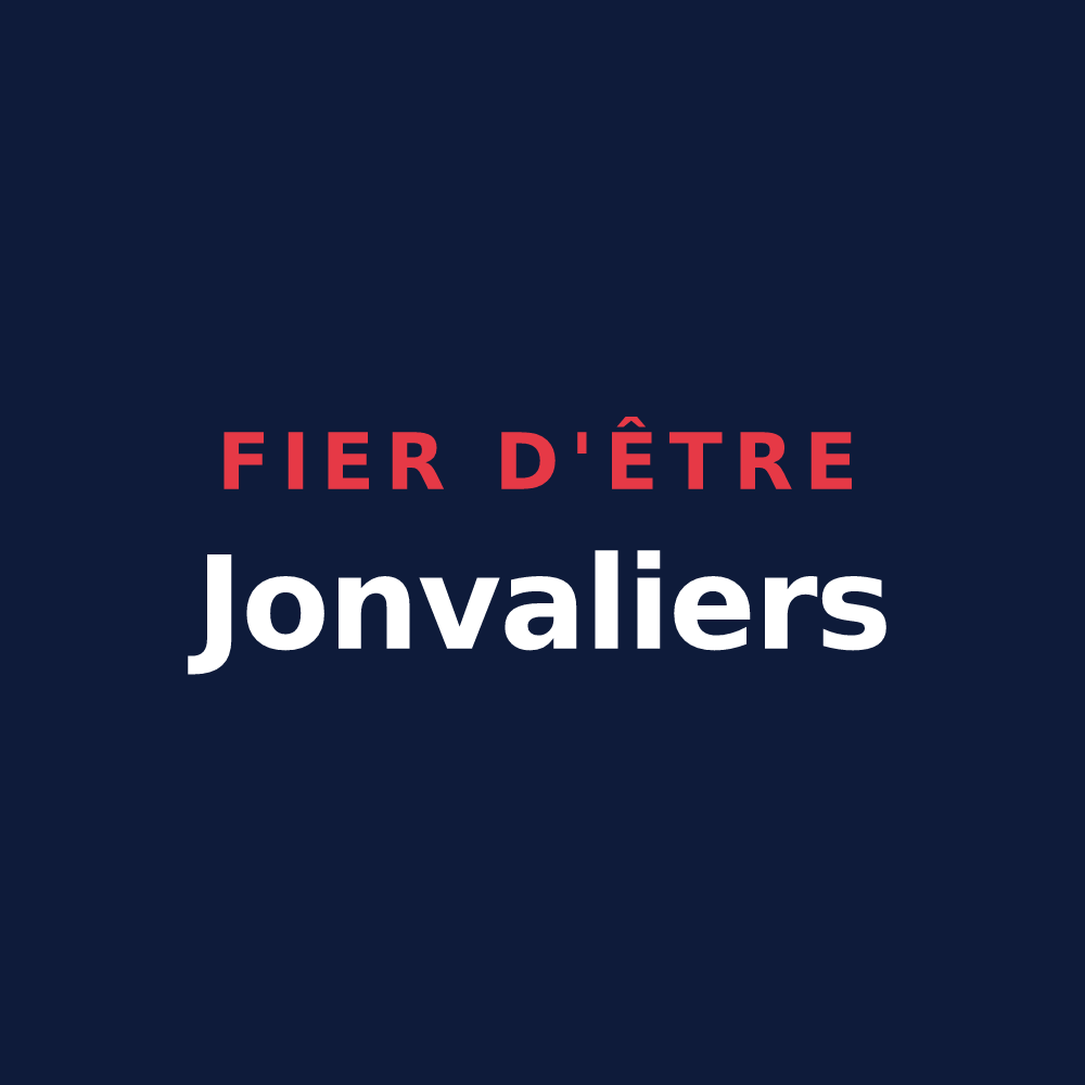 T-shirt « Fier d'être Jonvaliers » — design pour Jonval