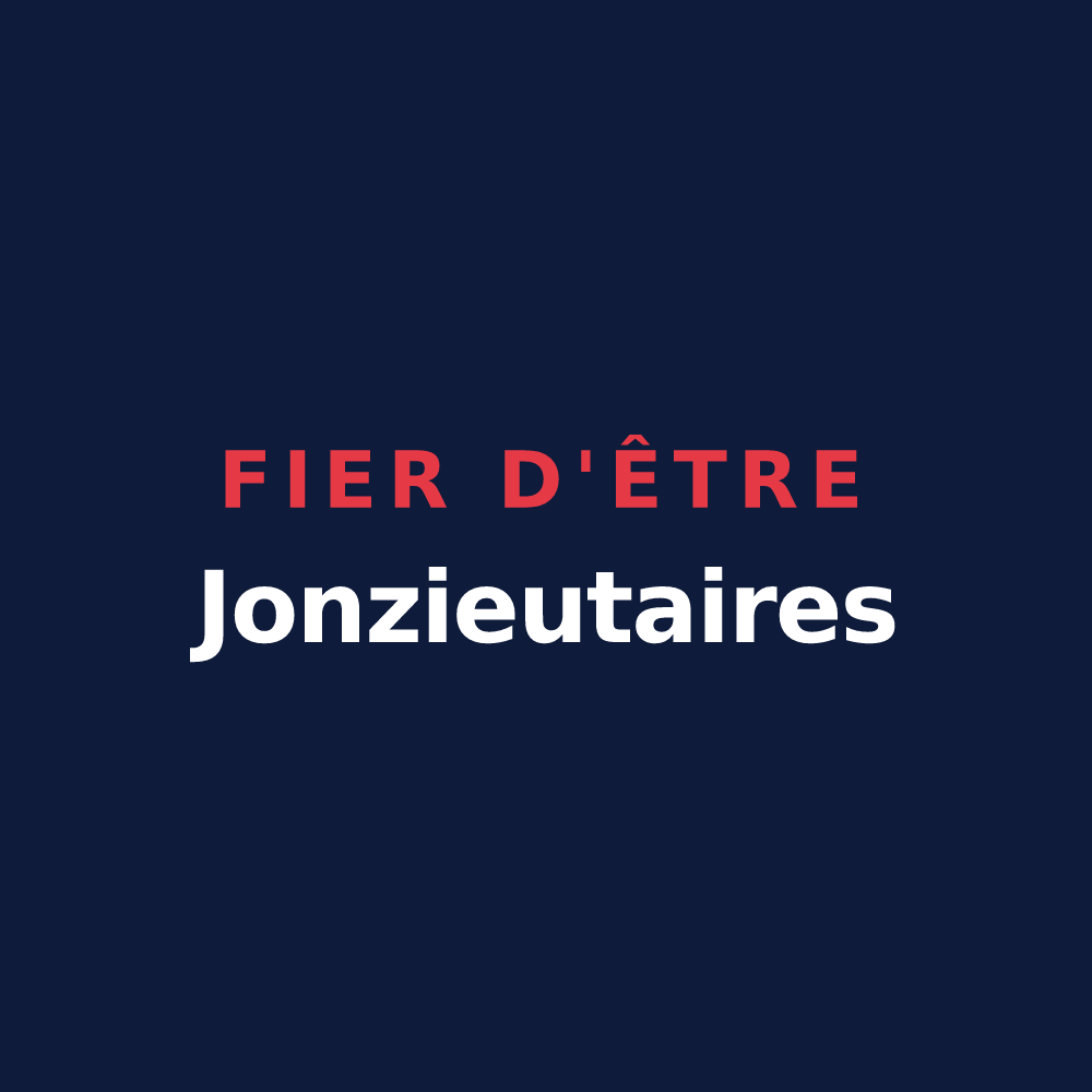 T-shirt « Fier d'être Jonzieutaires » — design pour Jonzieux