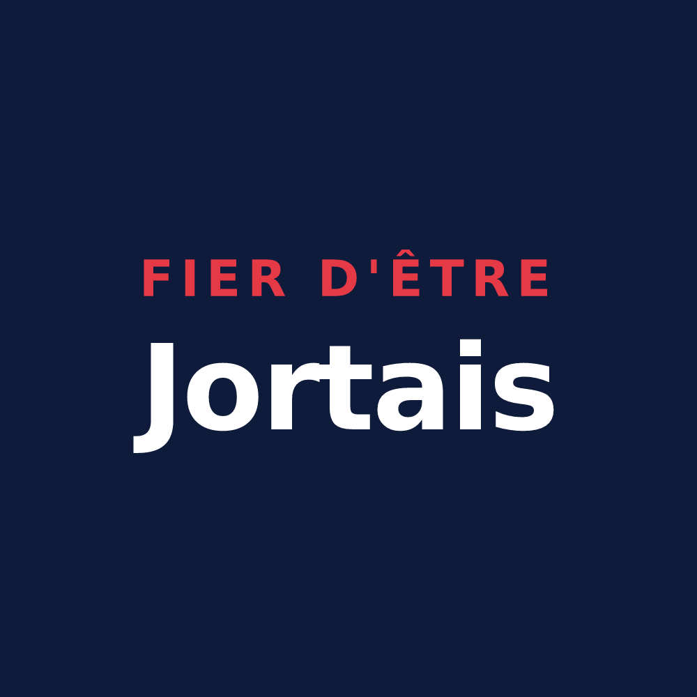 T-shirt « Fier d'être Jortais » — design pour Jort