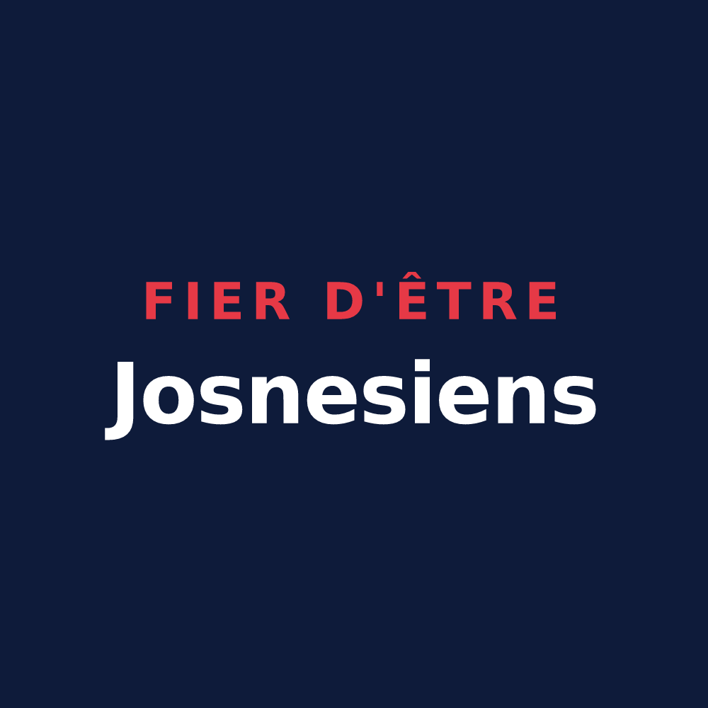 T-shirt « Fier d'être Josnesiens » — design pour Josnes
