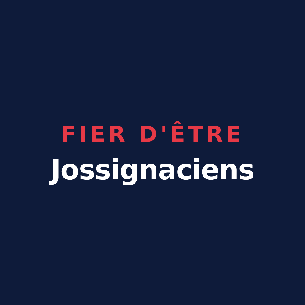 T-shirt « Fier d'être Jossignaciens » — design pour Jossigny