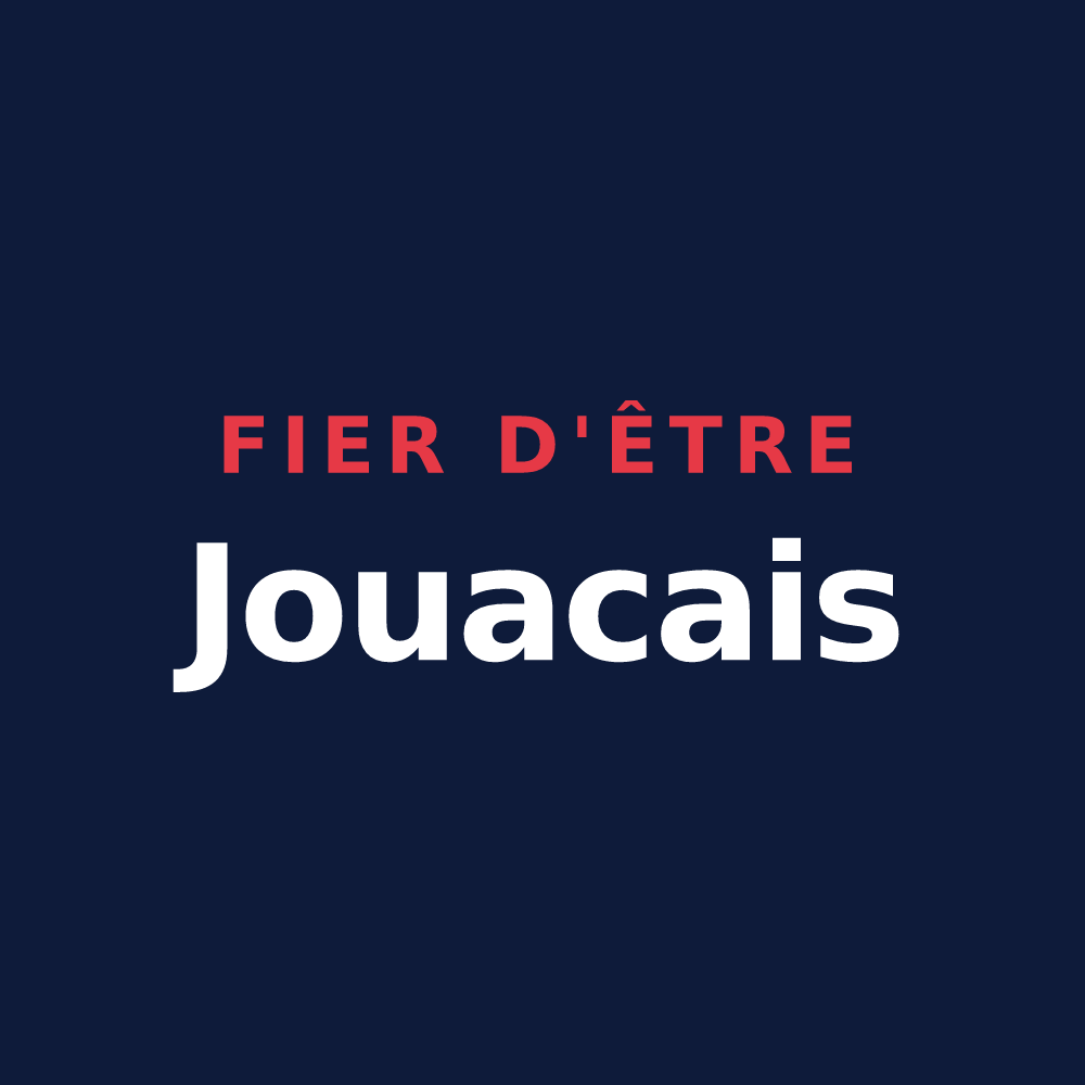 T-shirt « Fier d'être Jouacais » — design pour Jouac
