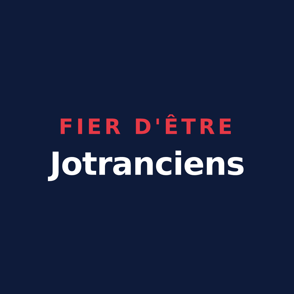 T-shirt « Fier d'être Jotranciens » — design pour Jouarre
