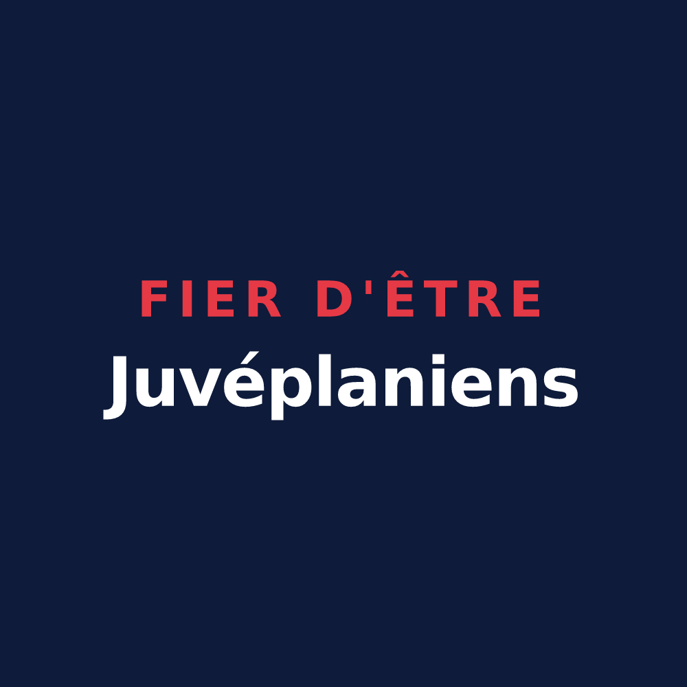 T-shirt « Fier d'être Juvéplaniens » — design pour Joué-du-Plain