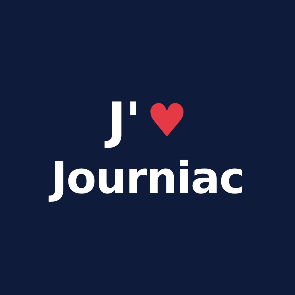 T-shirt personnalisé Journiac — design J'aime Journiac