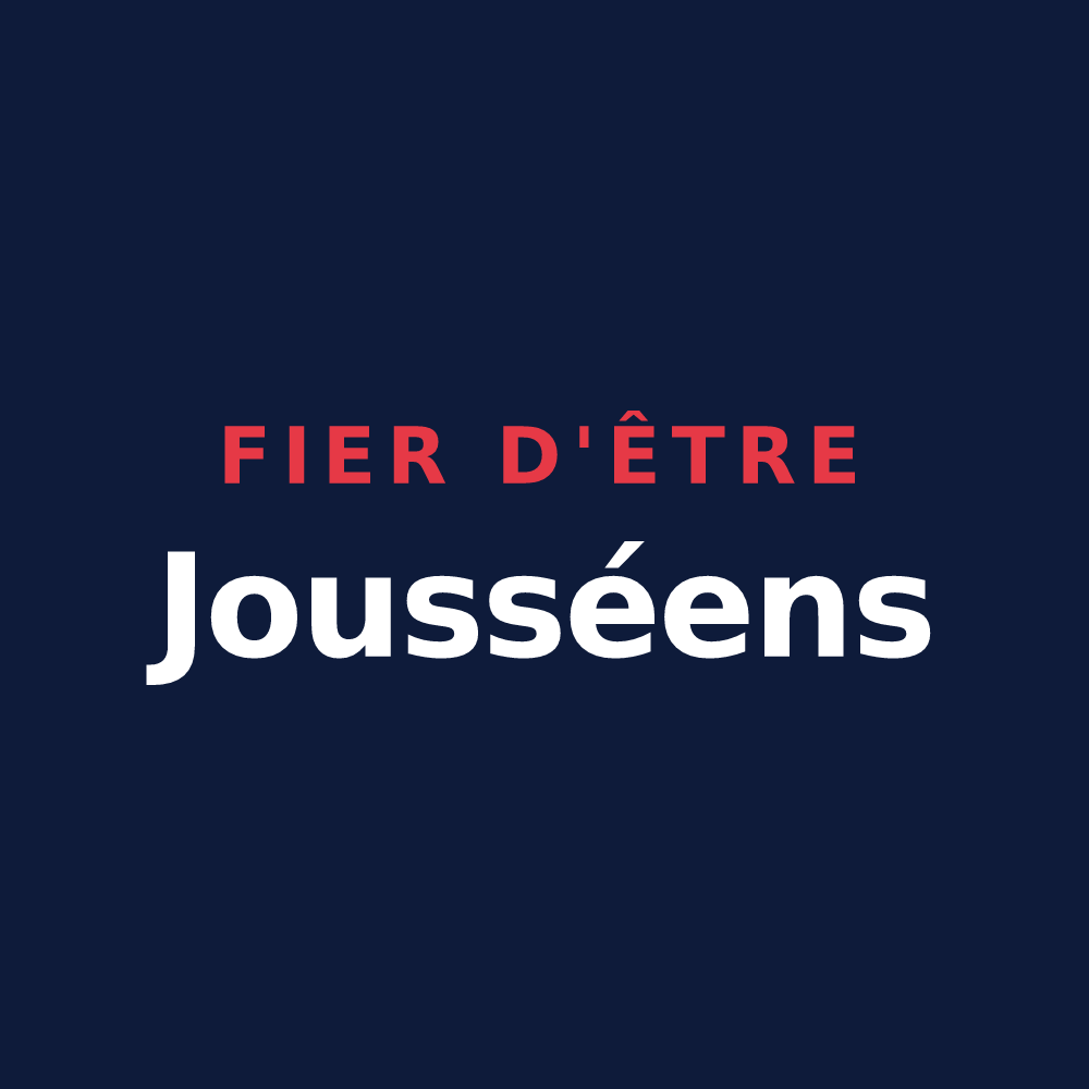 T-shirt « Fier d'être Jousséens » — design pour Joussé