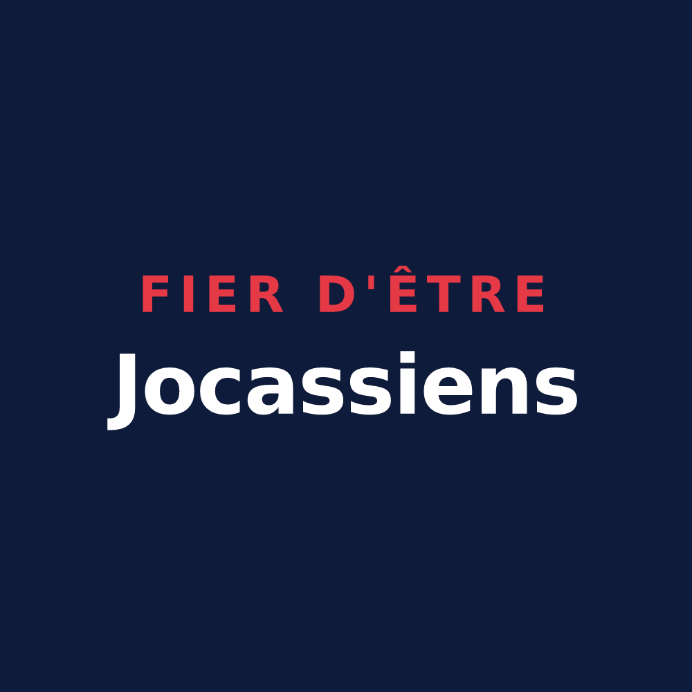 T-shirt « Fier d'être Jocassiens » — design pour Jouy-le-Moutier