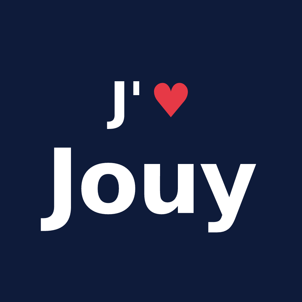 T-shirt personnalisé Jouy — design J'aime Jouy