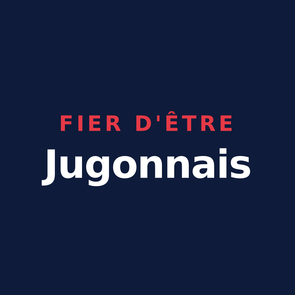 T-shirt « Fier d'être Jugonnais » — design pour Jugon-les-Lacs
