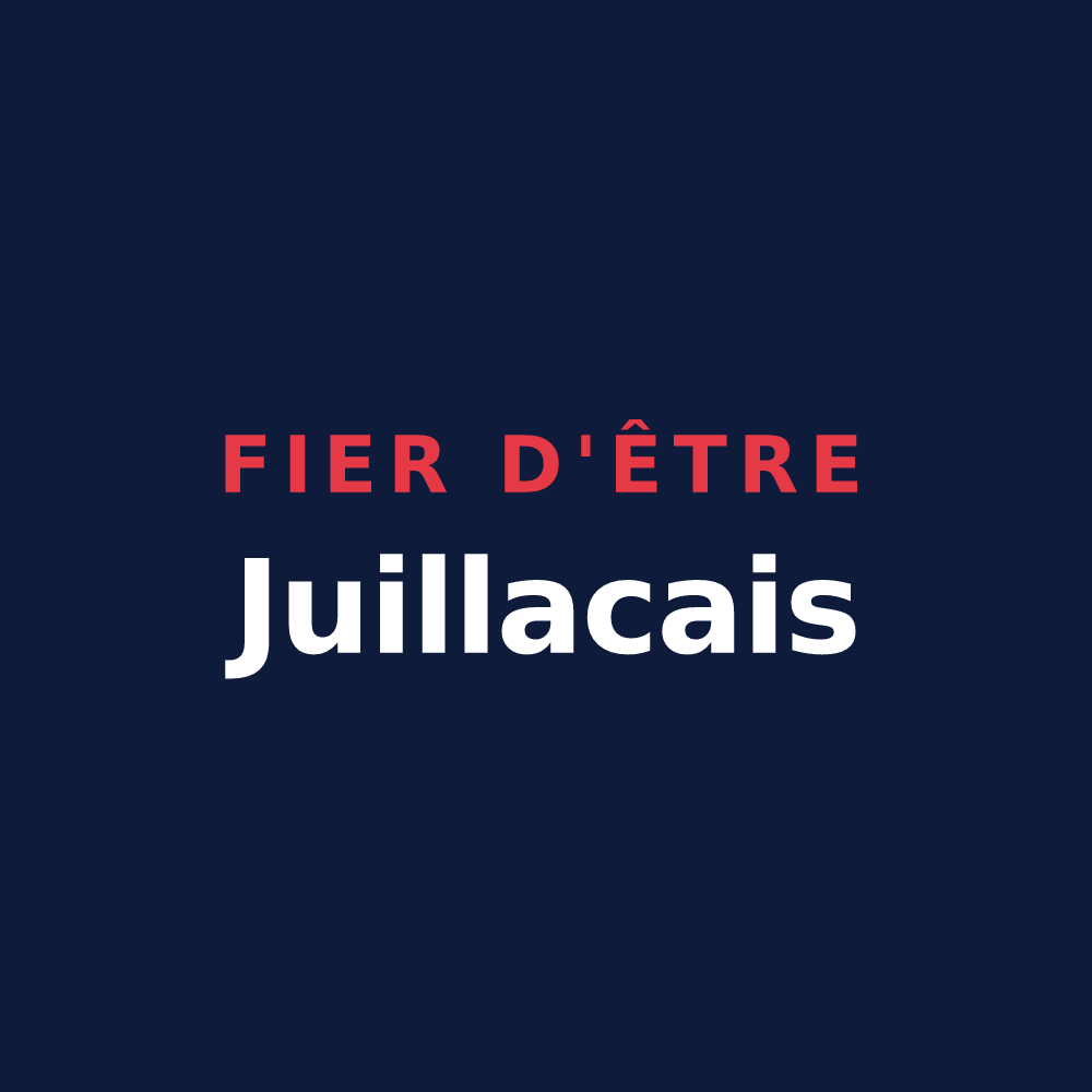 T-shirt « Fier d'être Juillacais » — design pour Juillac-le-Coq