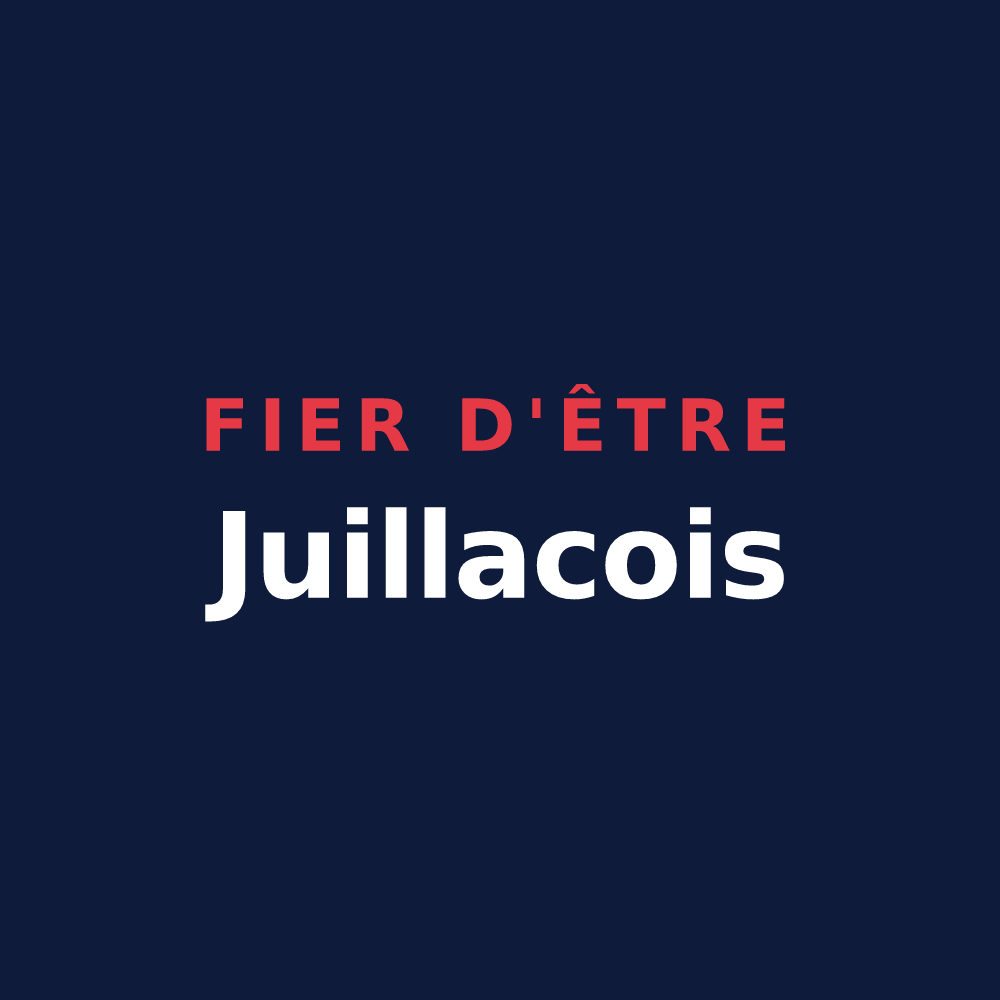 T-shirt « Fier d'être Juillacois » — design pour Juillac