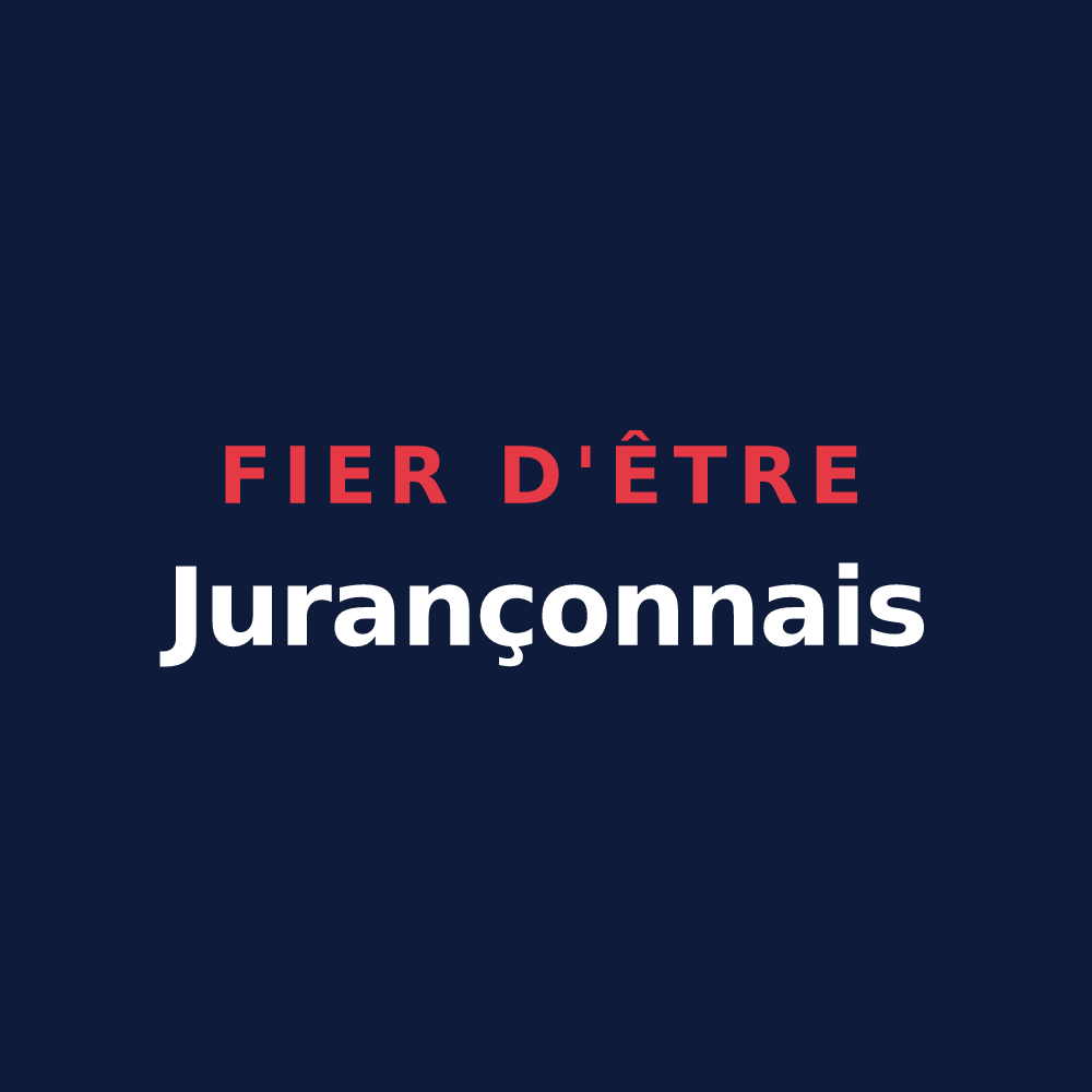 T-shirt « Fier d'être Jurançonnais » — design pour Jurançon
