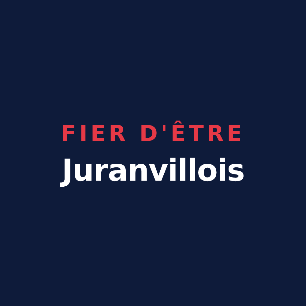 T-shirt « Fier d'être Juranvillois » — design pour Juranville
