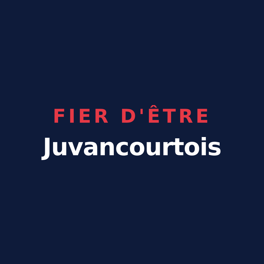 T-shirt « Fier d'être Juvancourtois » — design pour Juvancourt
