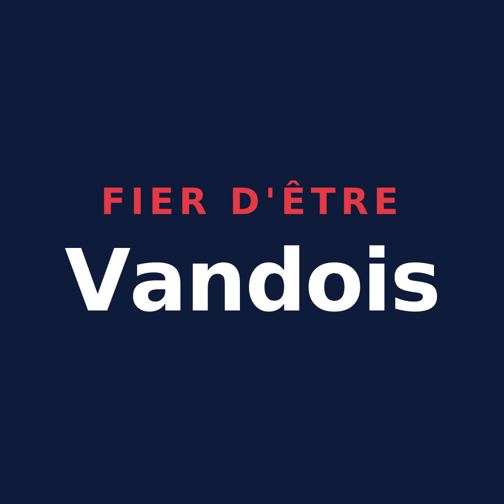 T-shirt « Fier d'être Vandois » — design pour Juvanzé