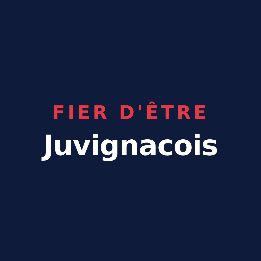 T-shirt « Fier d'être Juvignacois » — design pour Juvignac
