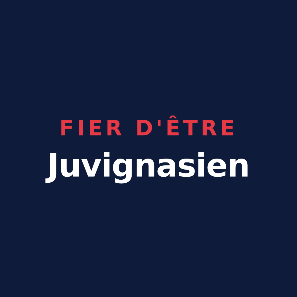 T-shirt « Fier d'être Juvignasien » — design pour Juvigny-sur-Loison
