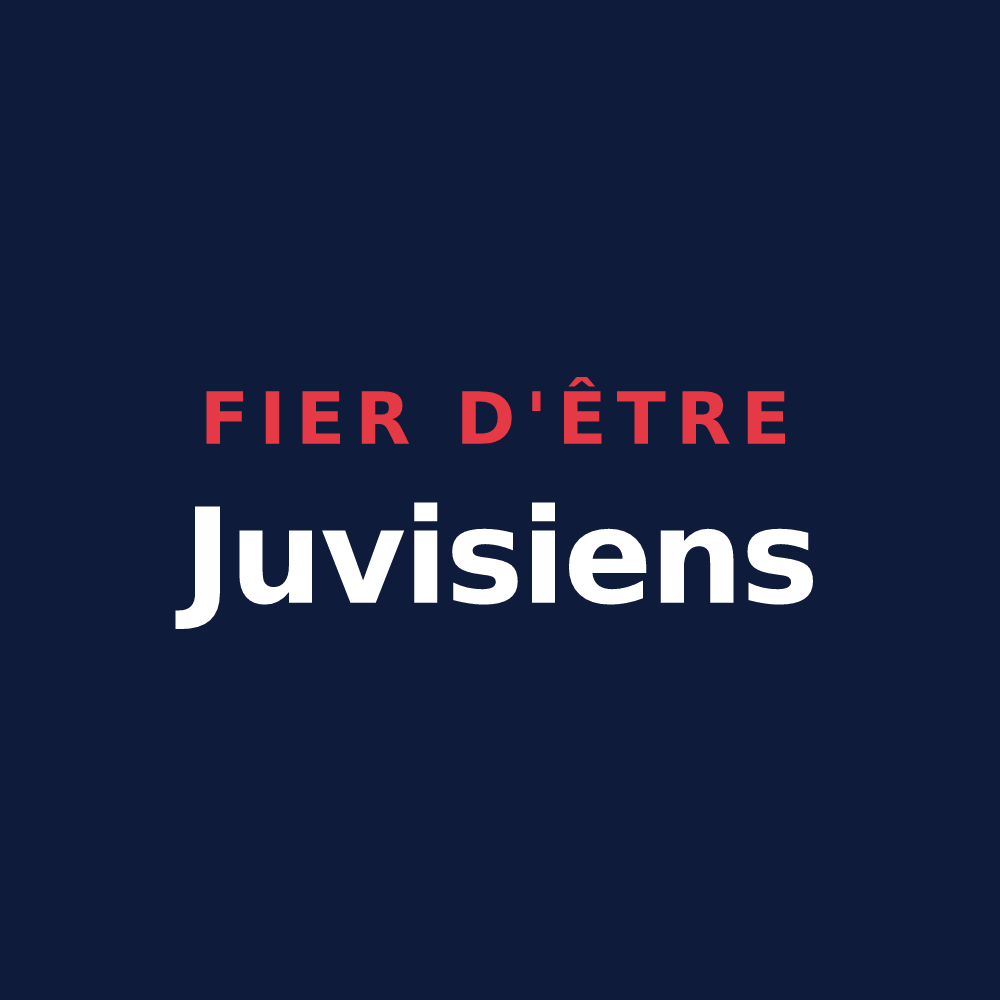T-shirt « Fier d'être Juvisiens » — design pour Juvisy-sur-Orge