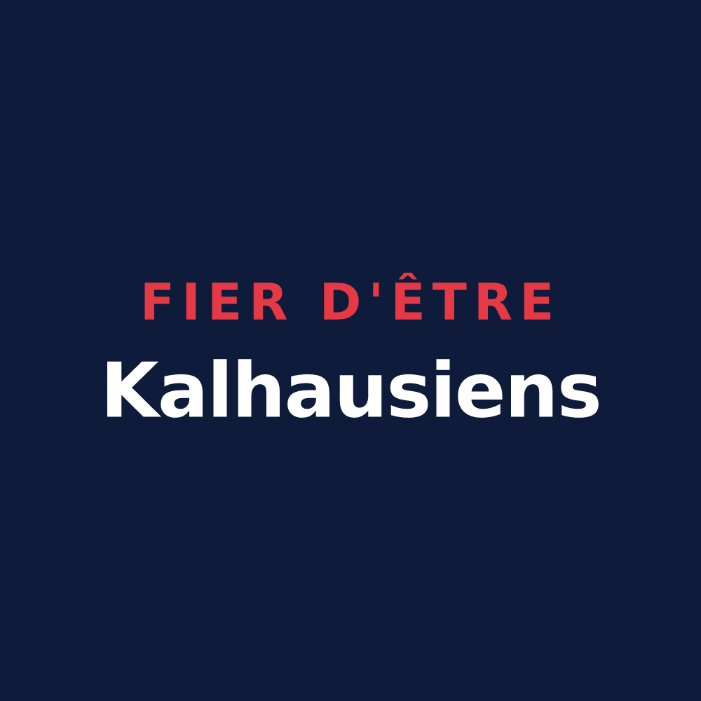 T-shirt « Fier d'être Kalhausiens » — design pour Kalhausen