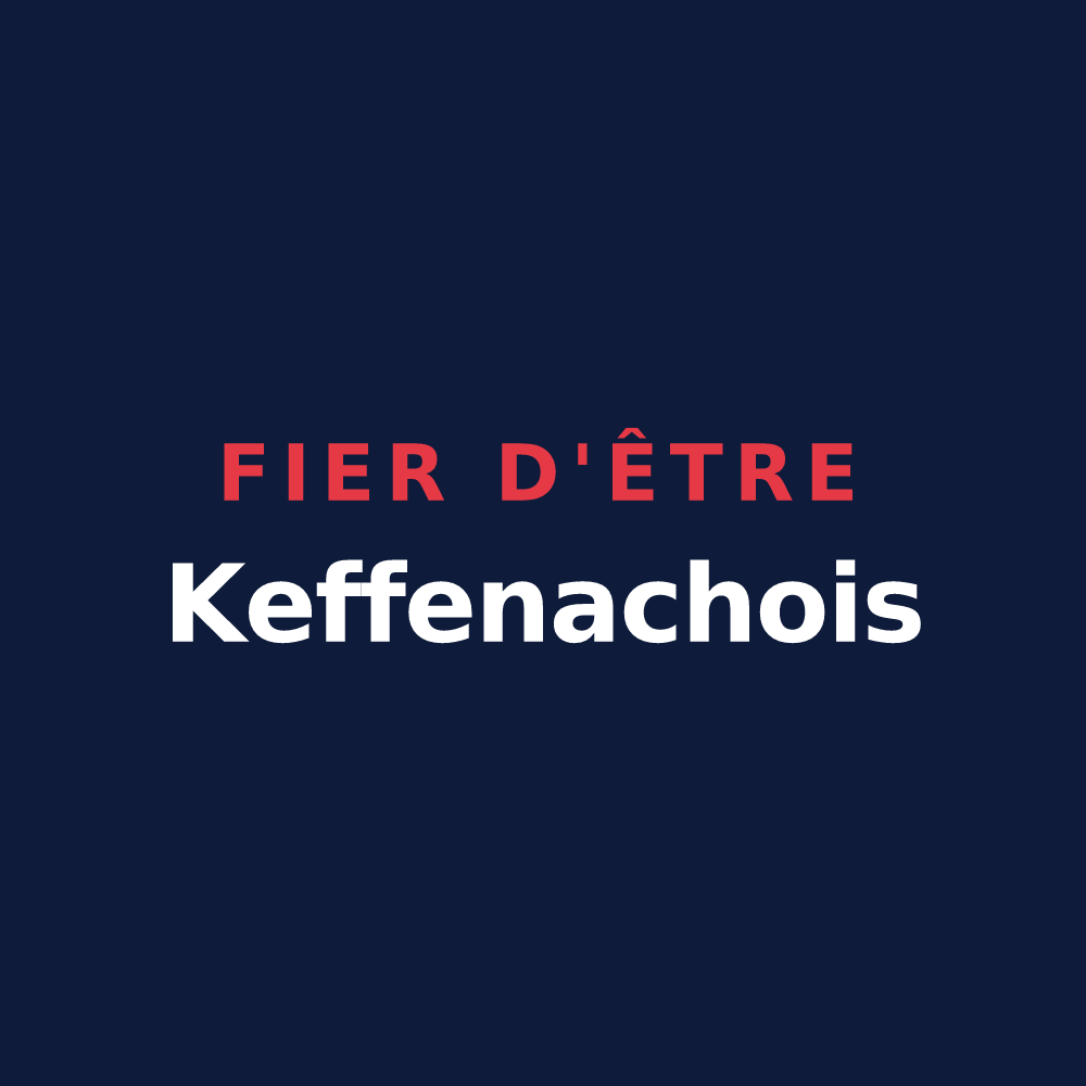 T-shirt « Fier d'être Keffenachois » — design pour Keffenach