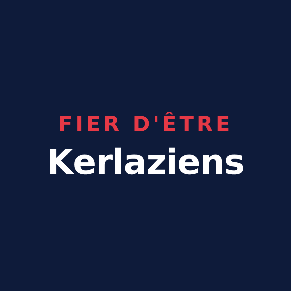 T-shirt « Fier d'être Kerlaziens » — design pour Kerlaz