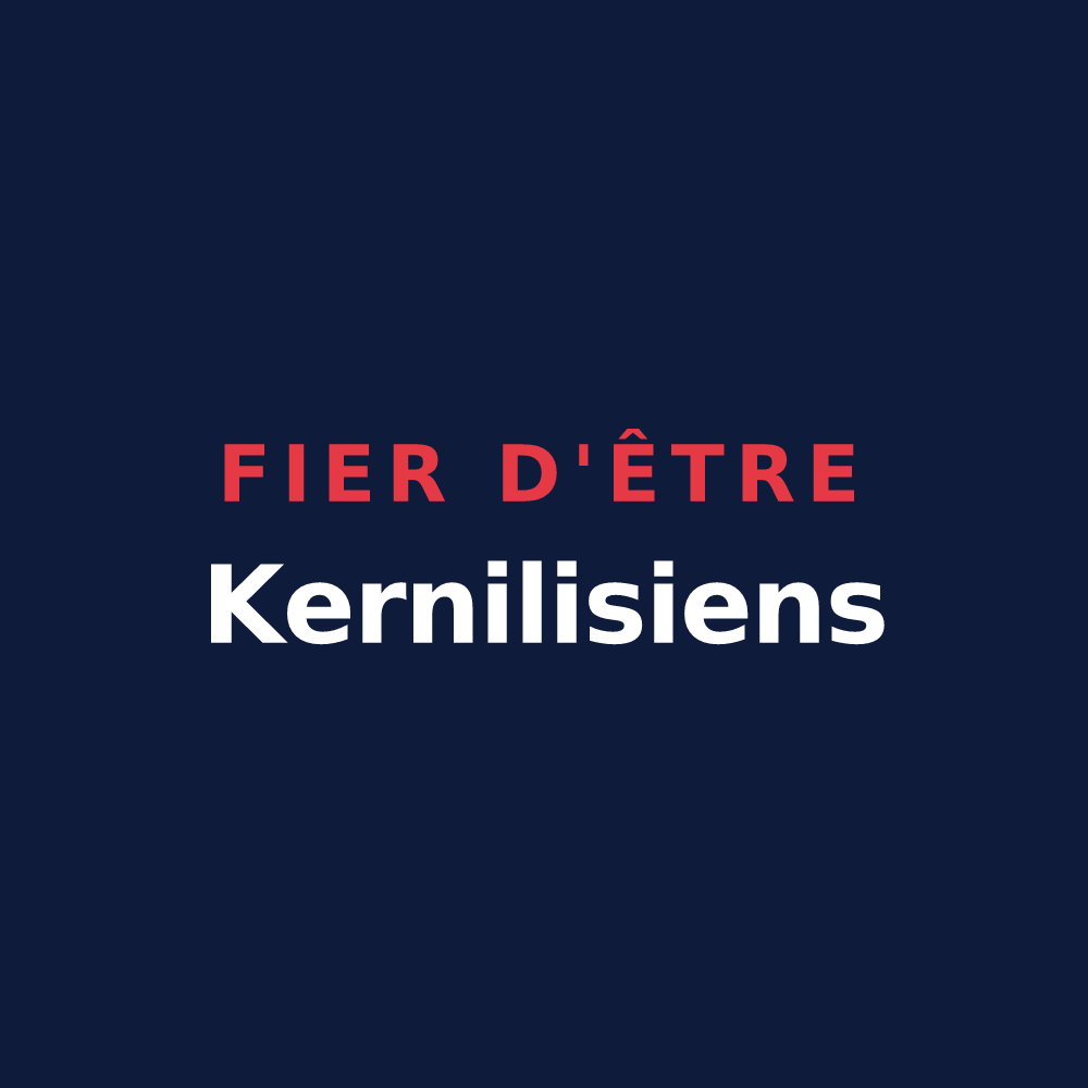 T-shirt « Fier d'être Kernilisiens » — design pour Kernilis