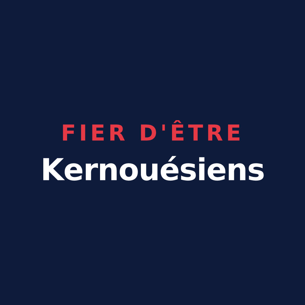 T-shirt « Fier d'être Kernouésiens » — design pour Kernouës
