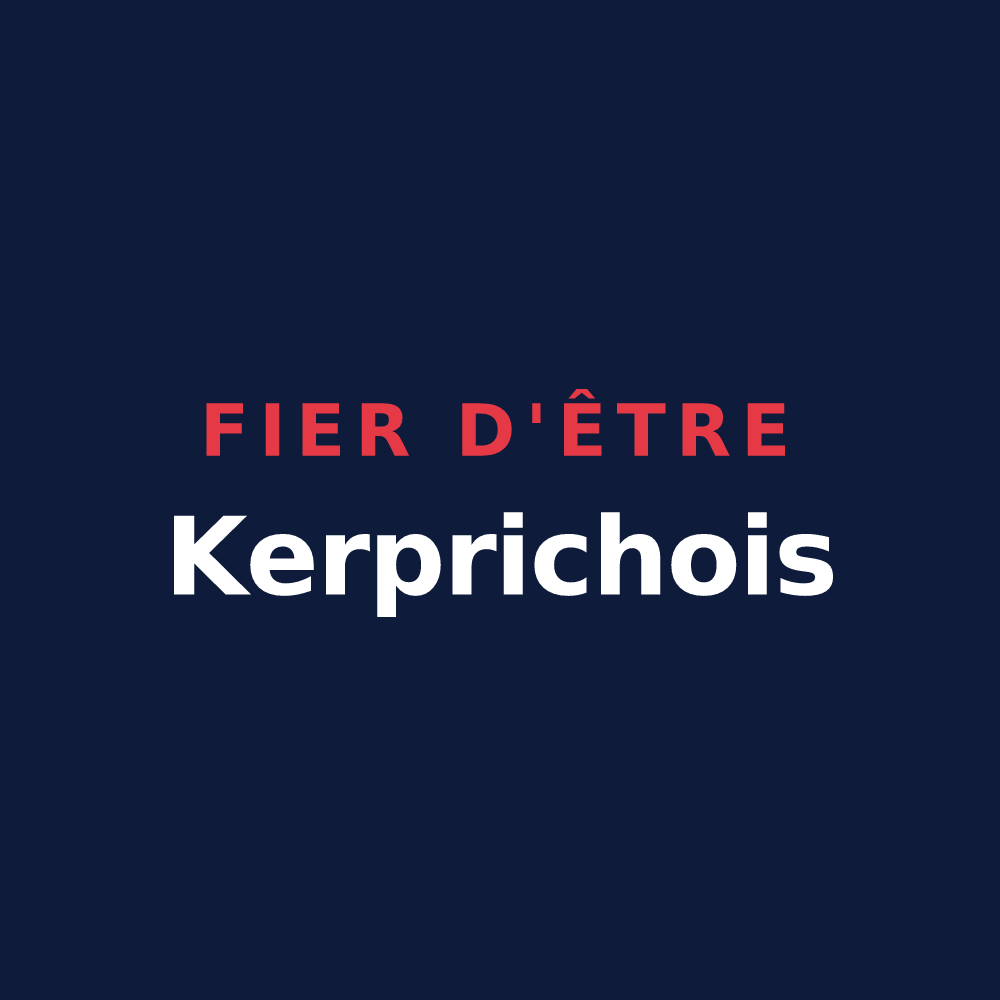 T-shirt « Fier d'être Kerprichois » — design pour Kerprich-aux-Bois