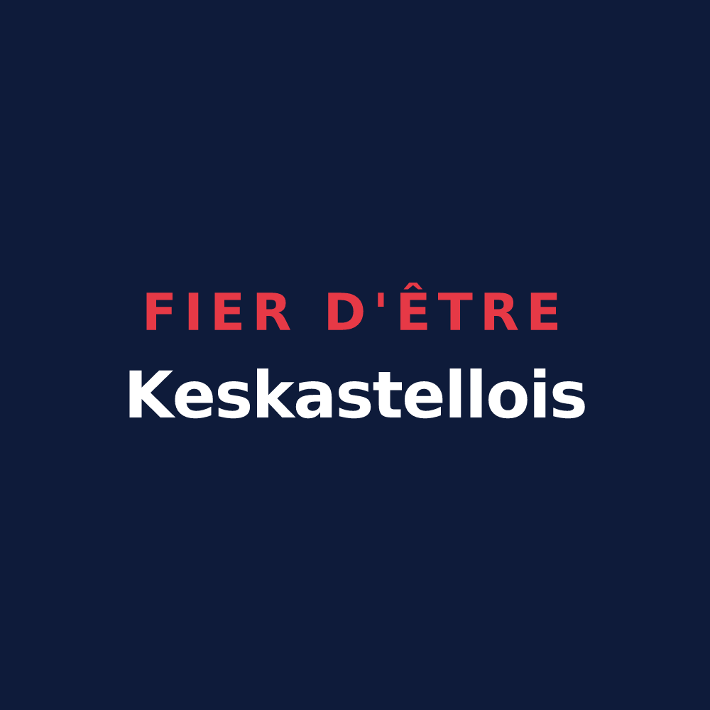 T-shirt « Fier d'être Keskastellois » — design pour Keskastel