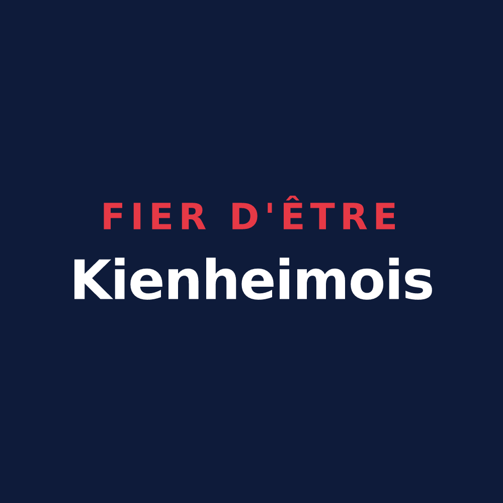T-shirt « Fier d'être Kienheimois » — design pour Kienheim