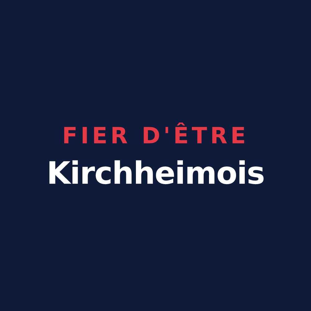 T-shirt « Fier d'être Kirchheimois » — design pour Kirchheim