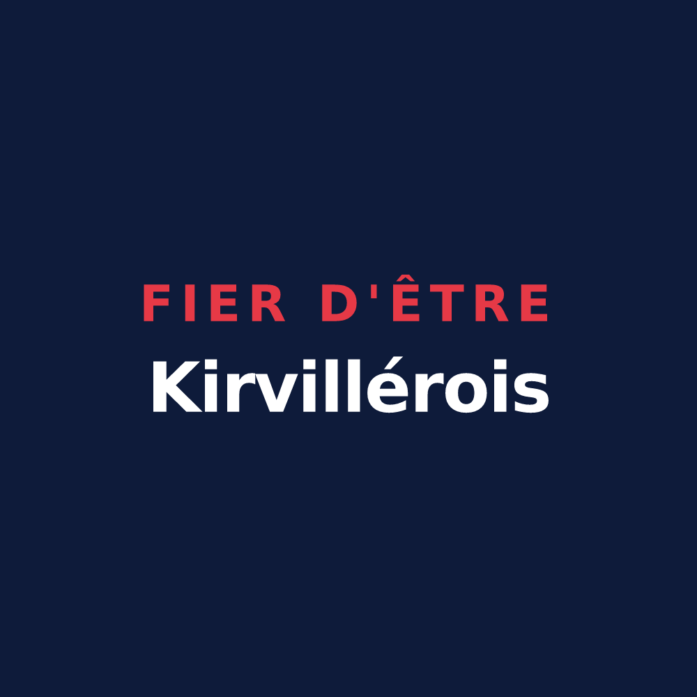 T-shirt « Fier d'être Kirvillérois » — design pour Kirviller