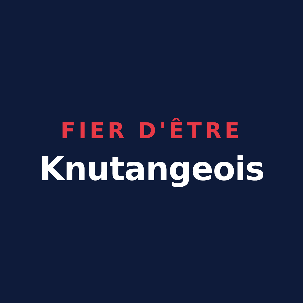 T-shirt « Fier d'être Knutangeois » — design pour Knutange