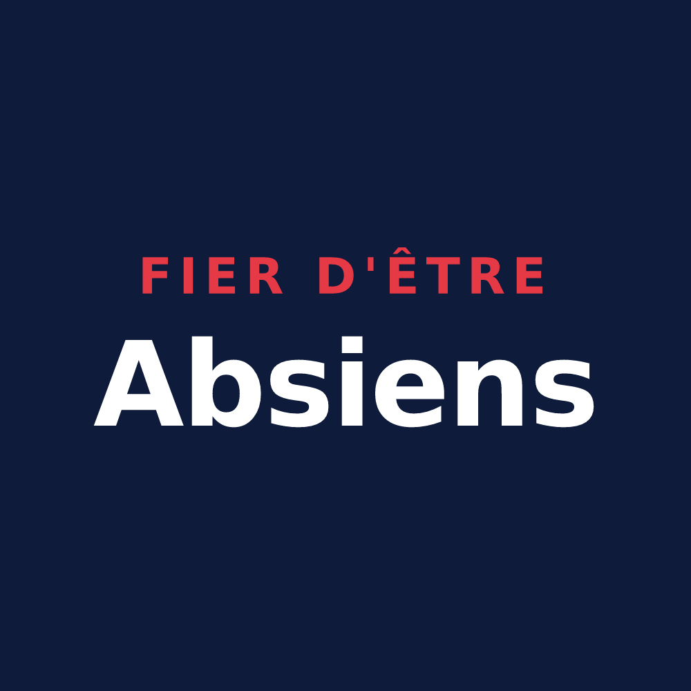 T-shirt « Fier d'être Absiens » — design pour L'Absie