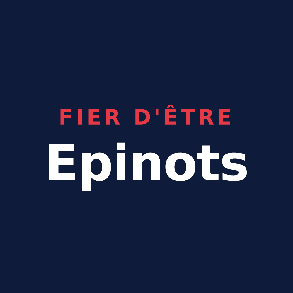 T-shirt « Fier d'être Epinots » — design pour L'Épine