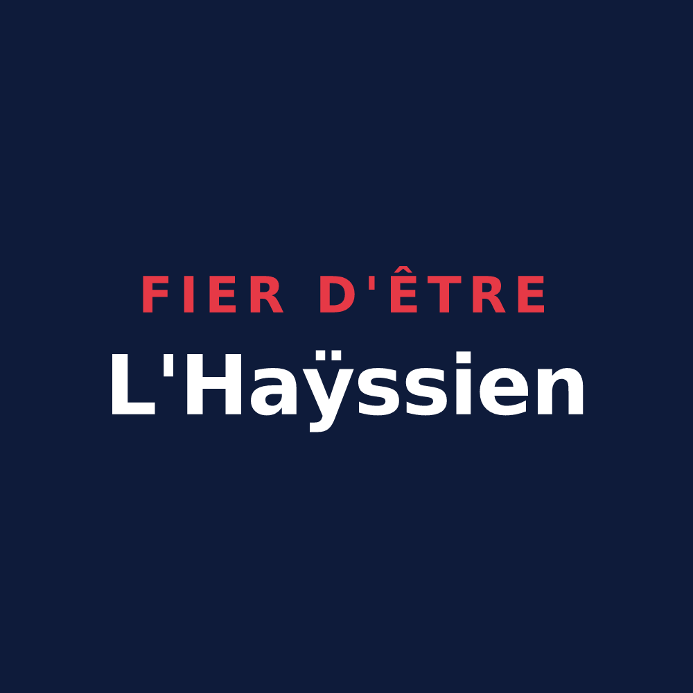 T-shirt « Fier d'être L'Haÿssien » — design pour L'Haÿ-les-Roses