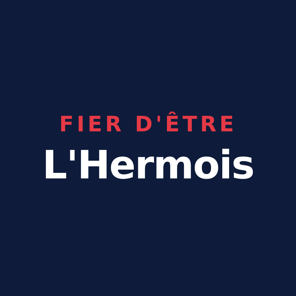 T-shirt « Fier d'être L'Hermois » — design pour L'Herm