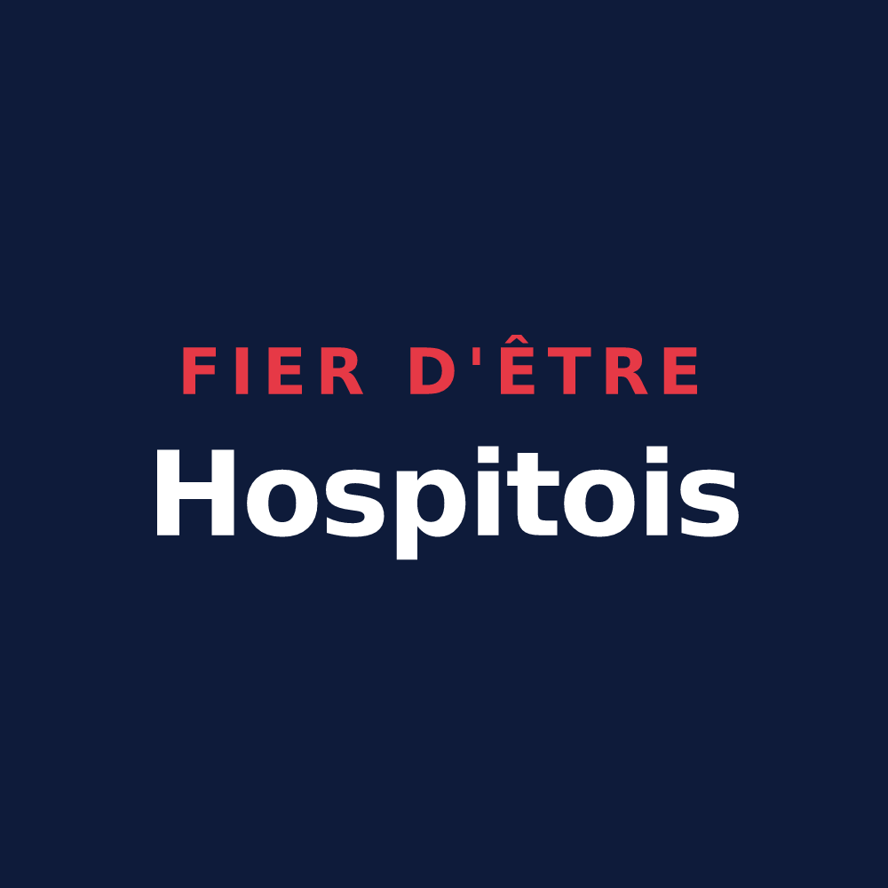 T-shirt « Fier d'être Hospitois » — design pour L'Hôpital-le-Mercier