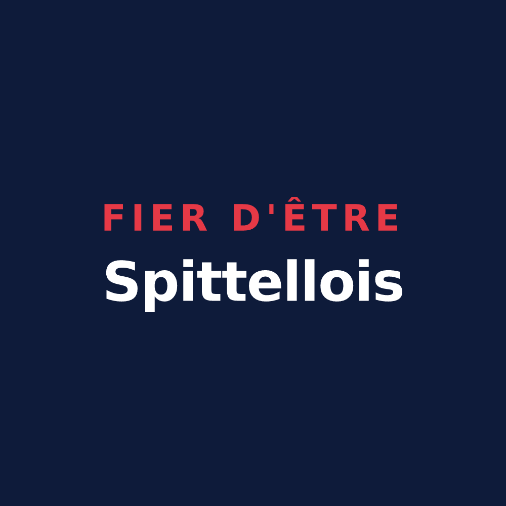 T-shirt « Fier d'être Spittellois » — design pour L'Hôpital