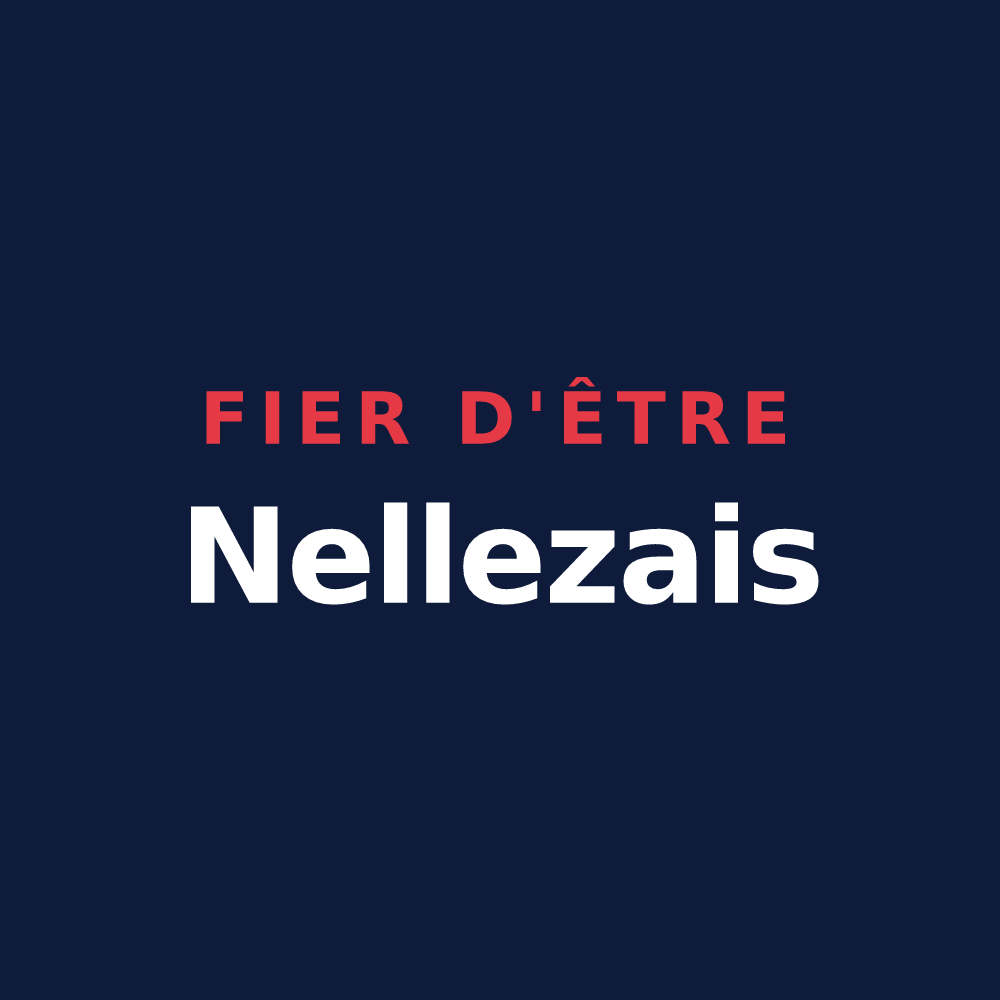 T-shirt « Fier d'être Nellezais » — design pour L'Île-d'Elle