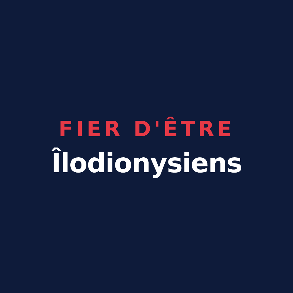 T-shirt « Fier d'être Îlodionysiens » — design pour L'Île-Saint-Denis