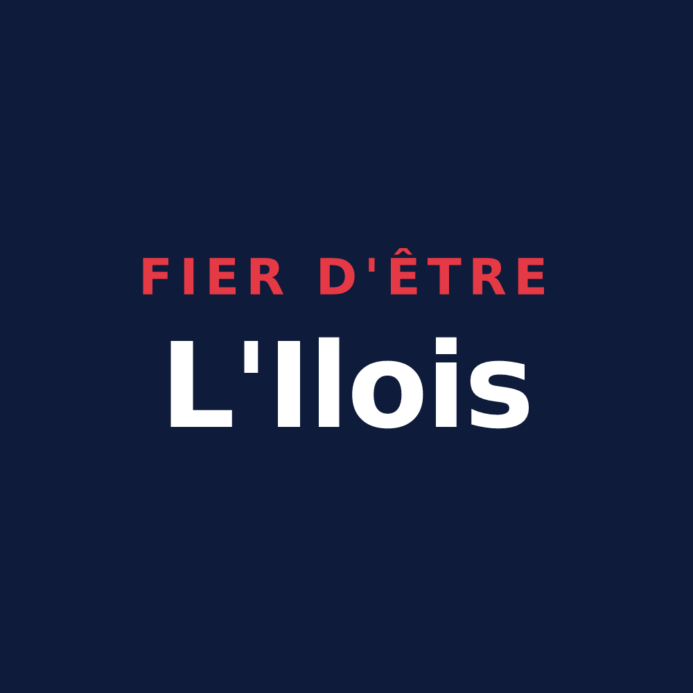 T-shirt « Fier d'être L'Ilois » — design pour L'Isle-Arné