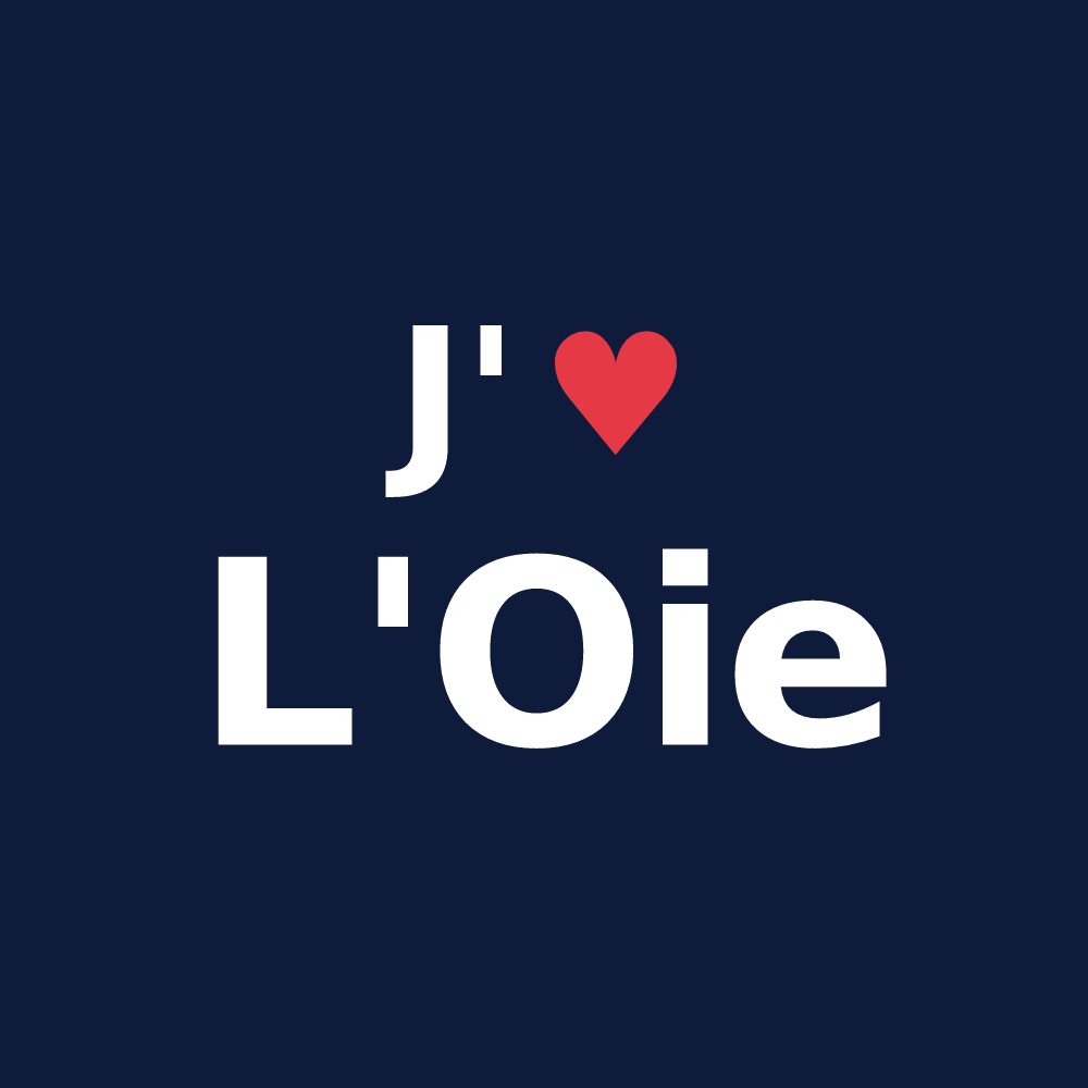 T-shirt personnalisé L'Oie — design J'aime L'Oie