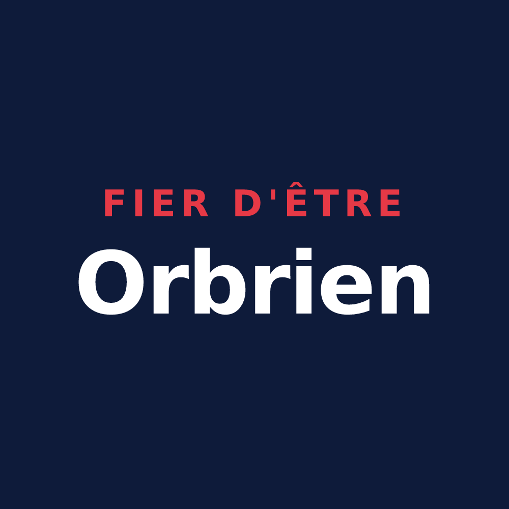 T-shirt « Fier d'être Orbrien » — design pour L'Orbrie