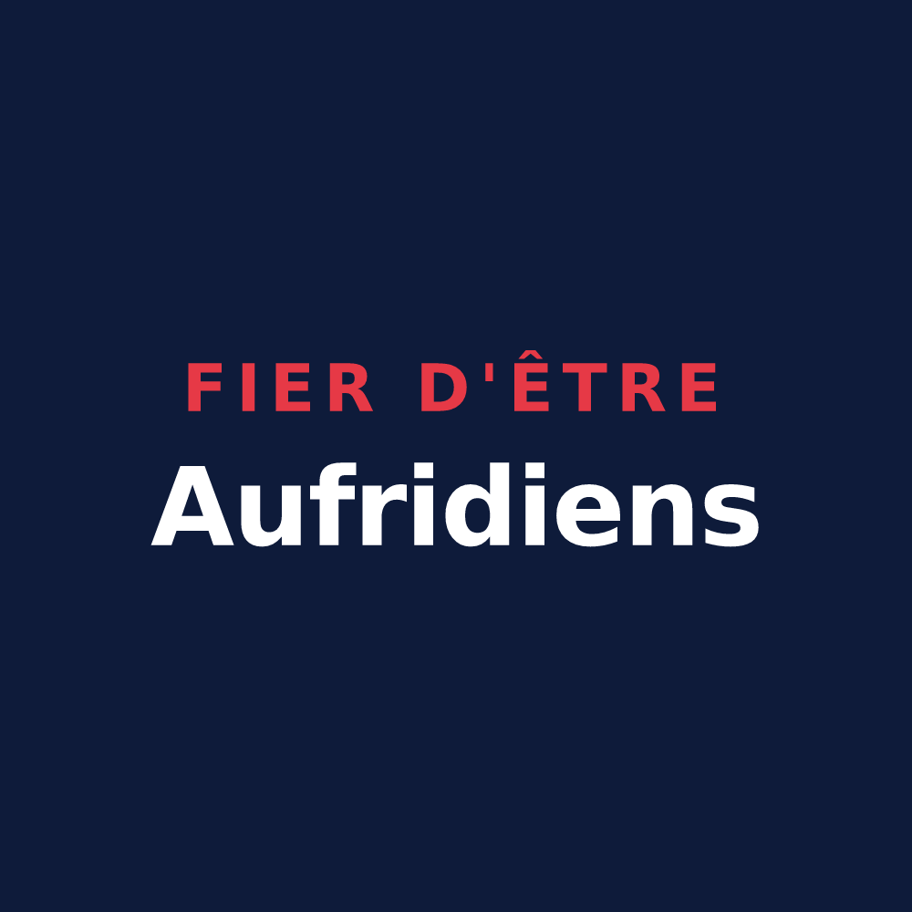 T-shirt « Fier d'être Aufridiens » — design pour L'Orée de Mormal