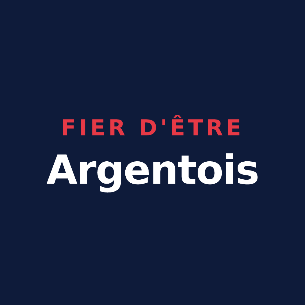 T-shirt « Fier d'être Argentois » — design pour La Baffe