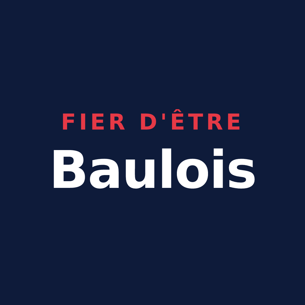 T-shirt « Fier d'être Baulois » — design pour La Baule-Escoublac