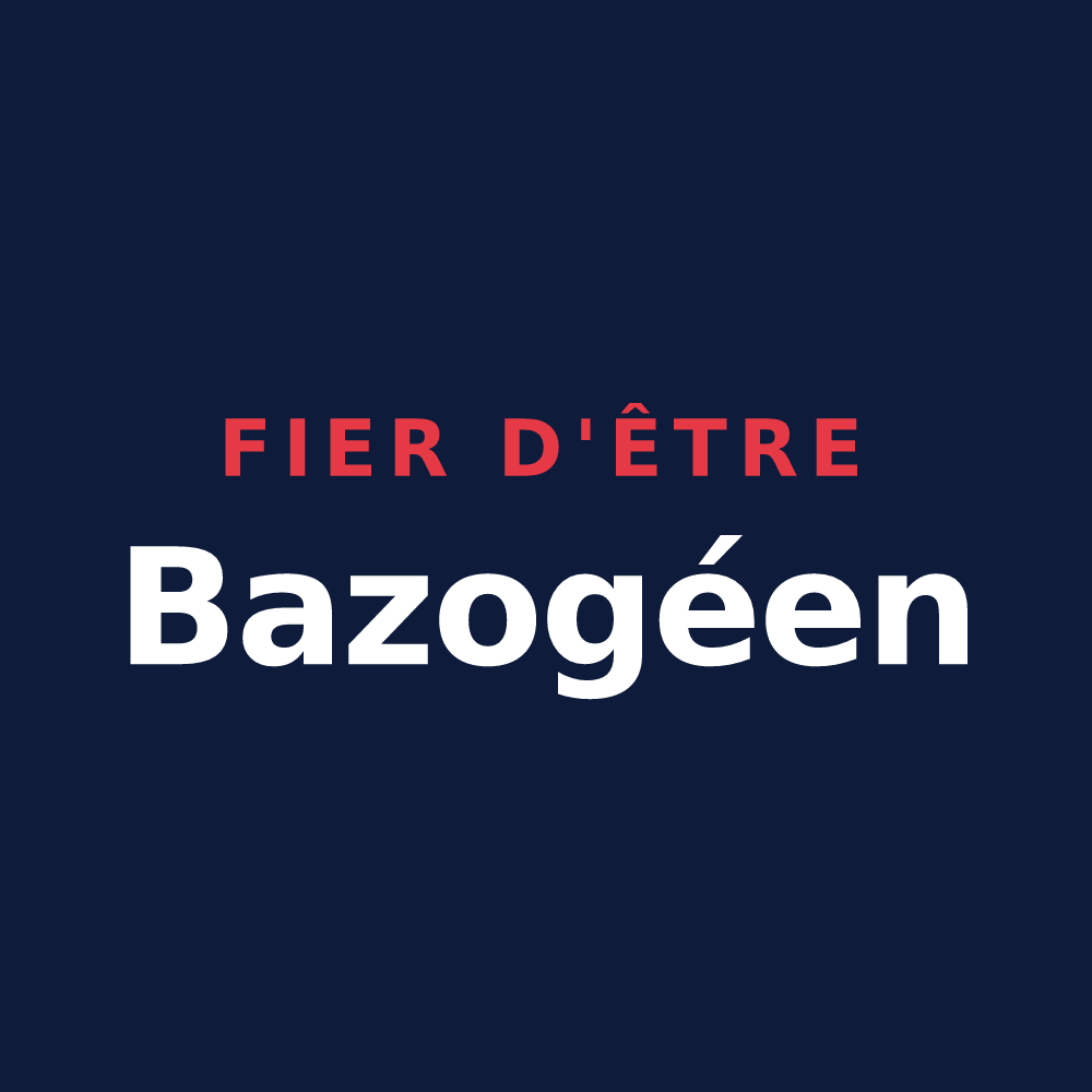 T-shirt « Fier d'être Bazogéen » — design pour La Bazoge-Montpinçon