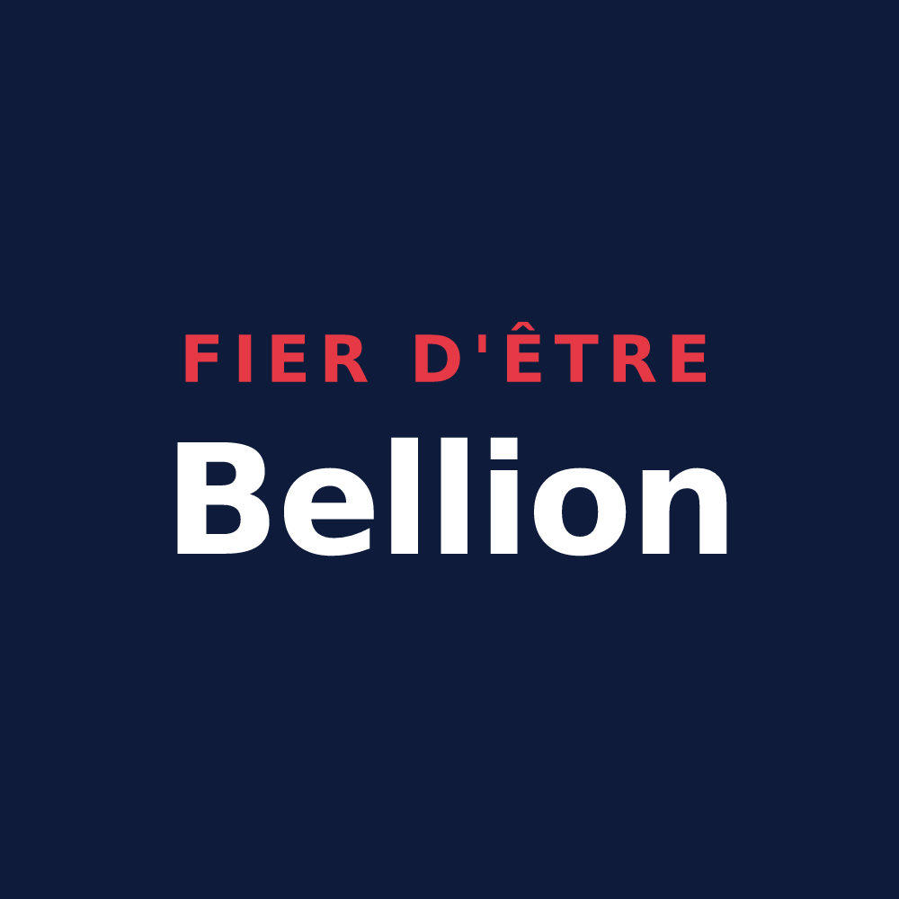 T-shirt « Fier d'être Bellion » — design pour La Bellière