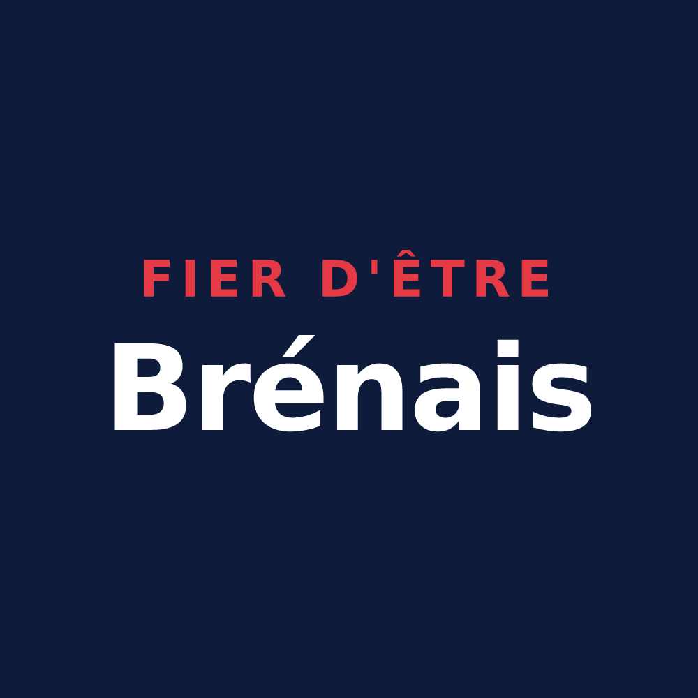 T-shirt « Fier d'être Brénais » — design pour La Brée-les-Bains